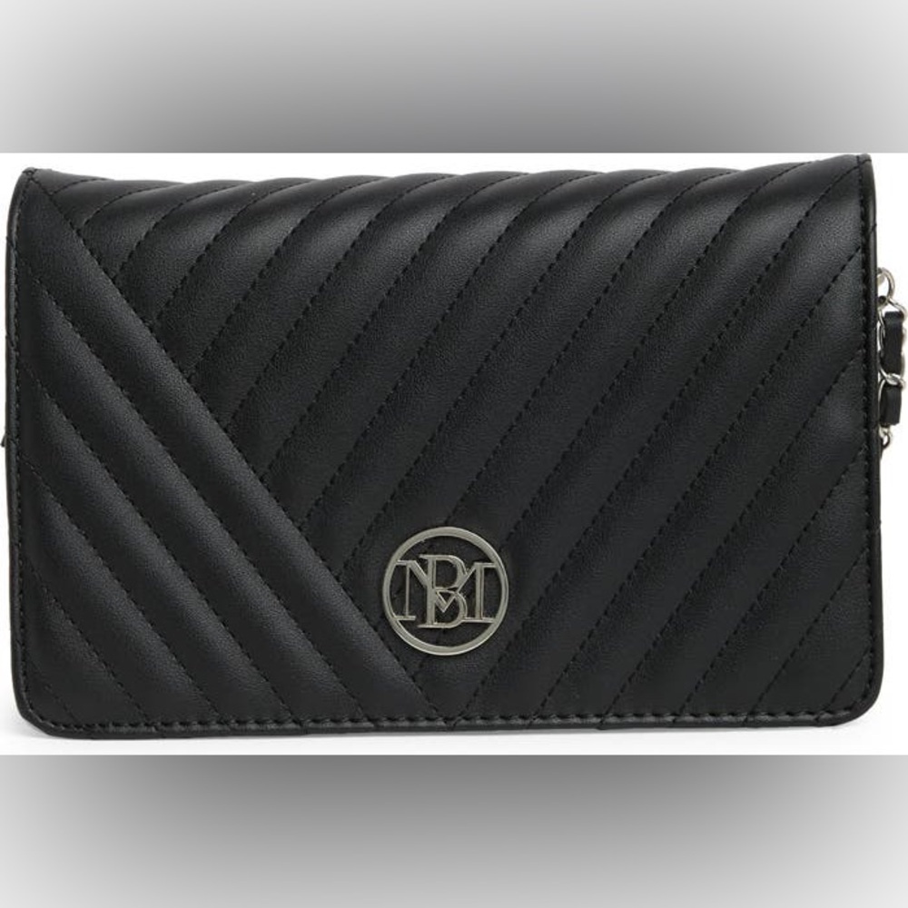 Badgley Mishka black bag. Silver hardware. Still in packaging. Tags attached.